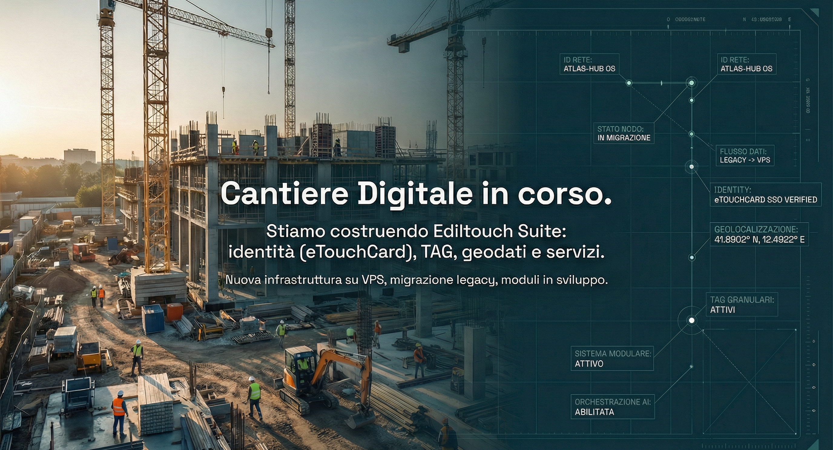 Cantiere Digitale in corso — Ediltouch Suite